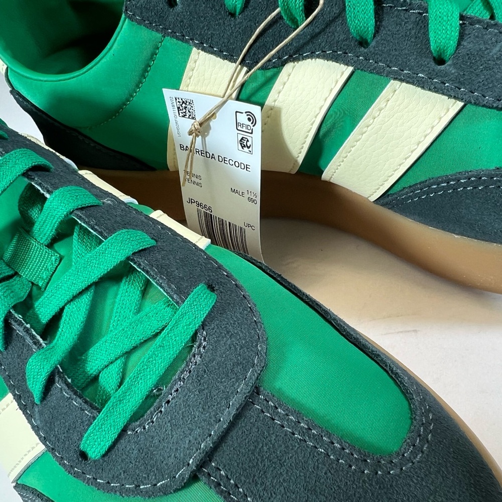 🆕Adidas Barreda Decode Men's in Court Green/Warm Vanilla/Legend Ivy - Size:12 - Picture 9 of 17